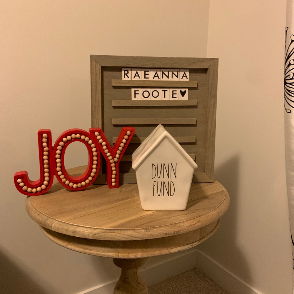 Rae Dunn piggy bank